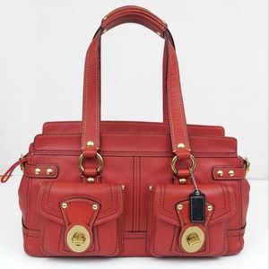 Coach Legacy Mandy Leather Shoulder Satchel